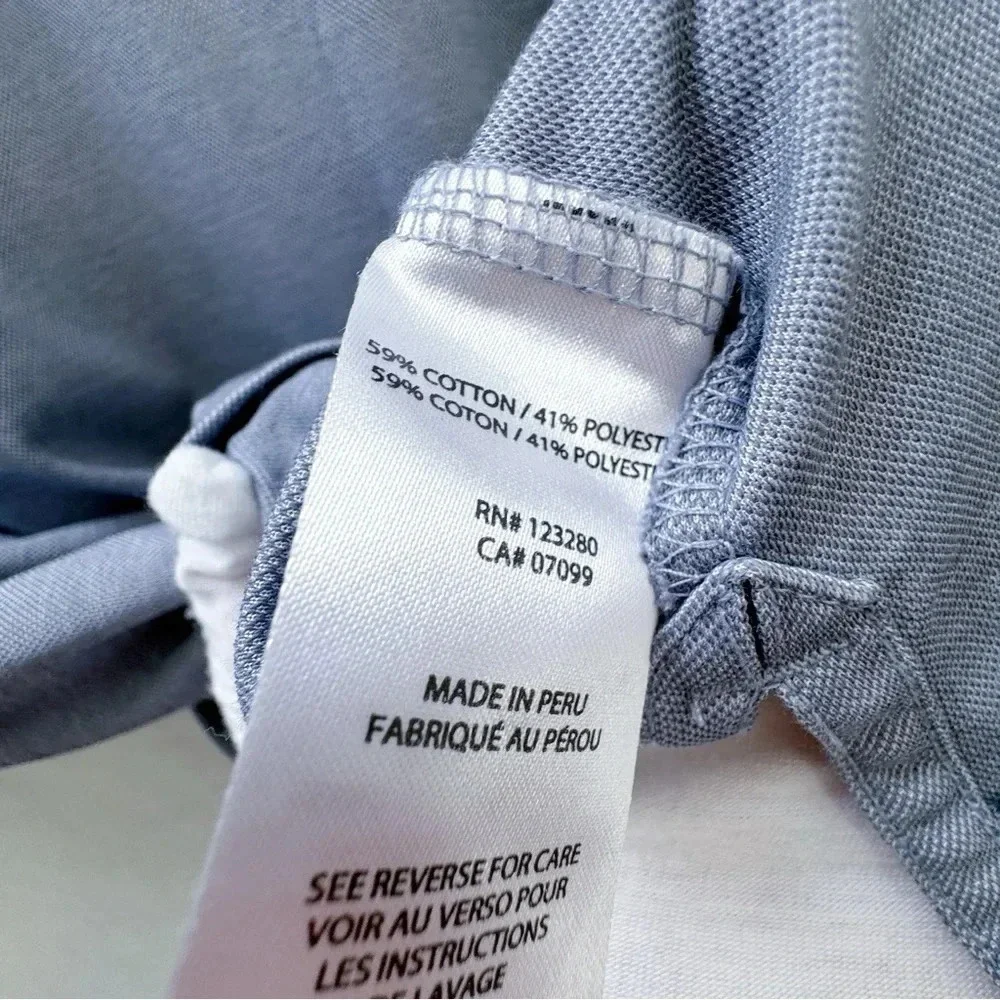 Travis Matthew || Golf Polo in Purple Oxford Knit Color Medium
